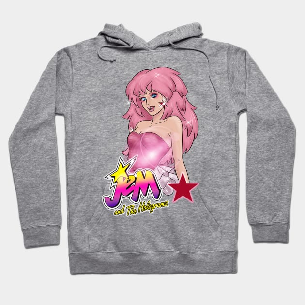 Jem And The Holograms Hoodie by OCDVampire